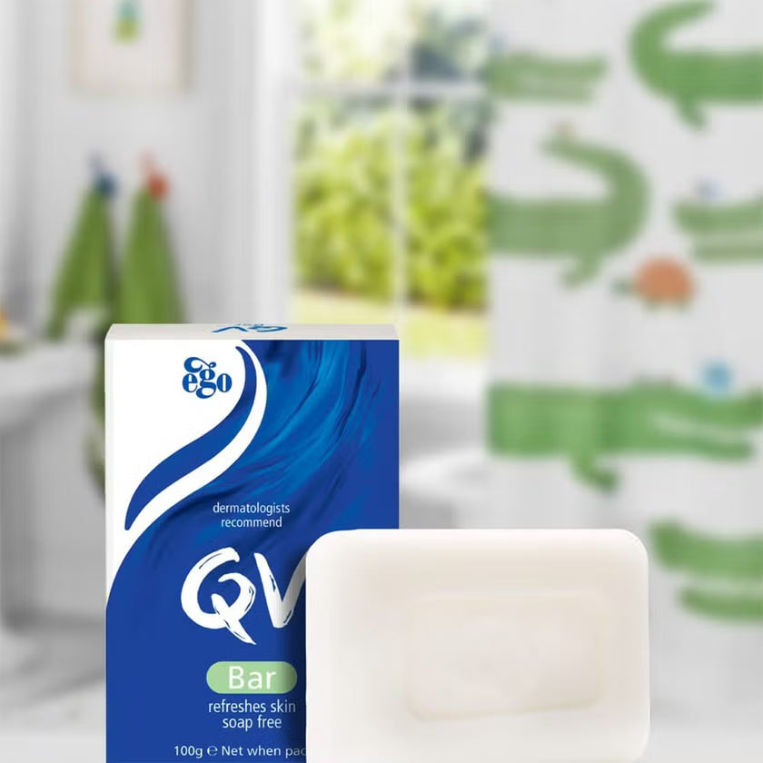 Ego QV Bar, Soap Free 100g