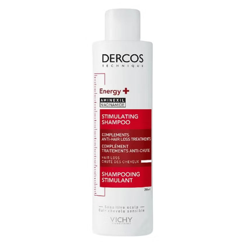 Vichy Dercos Energy+ Stimulating Anti Hair Fall Shampoo With Aminexil 200ml