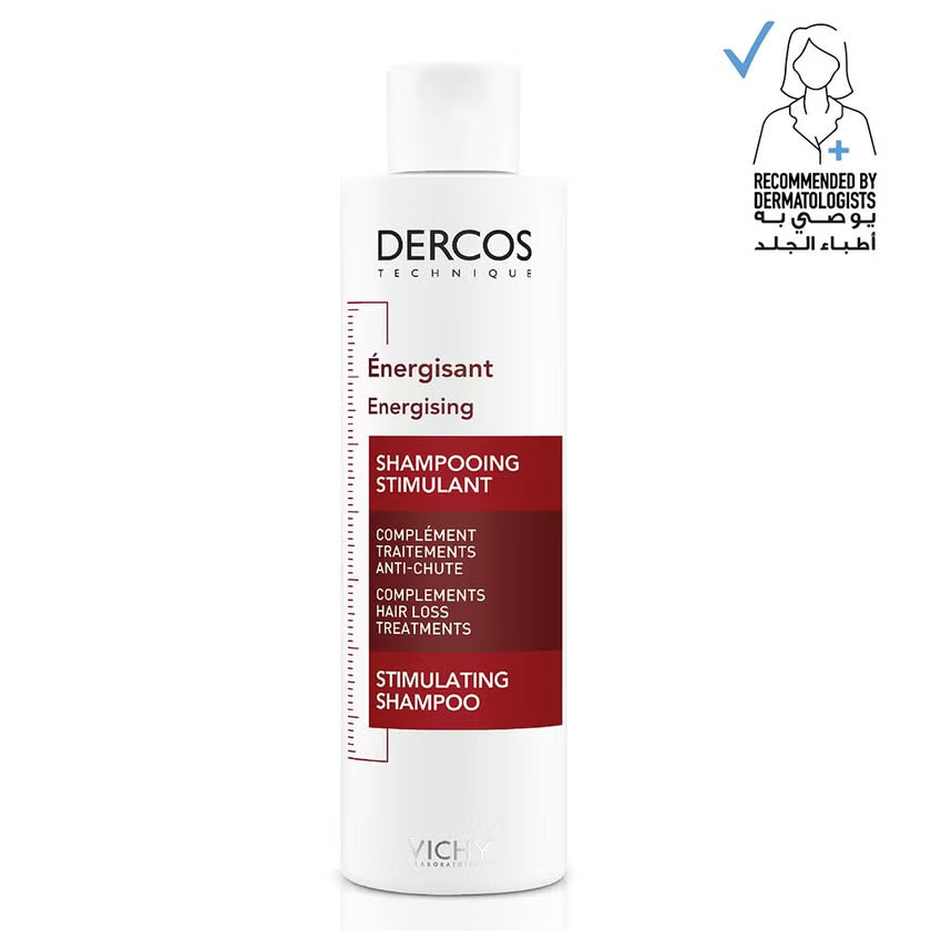 Vichy Dercos Energy+ Stimulating Anti Hair Fall Shampoo With Aminexil 200ml