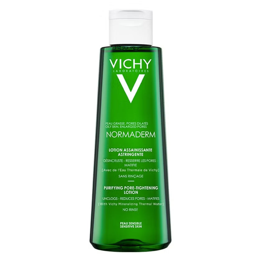 Vichy Normaderm Pore Tightening Purifying Lotion for Oily Skin With Salicylic & Glycolic acid 200ml
