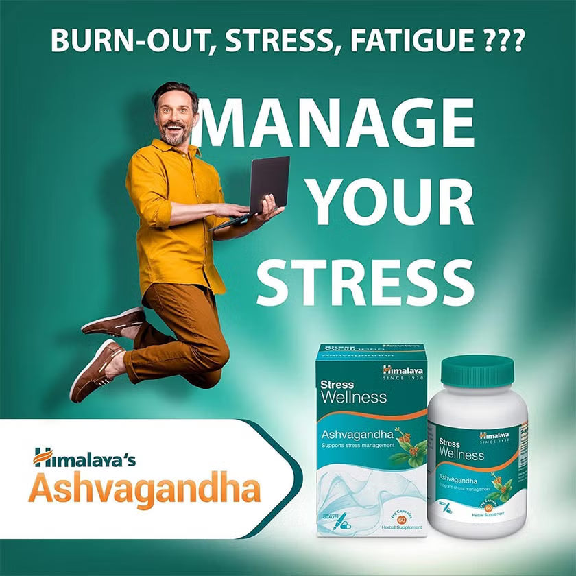 Himalaya Ashvagandha Capsules 120 's