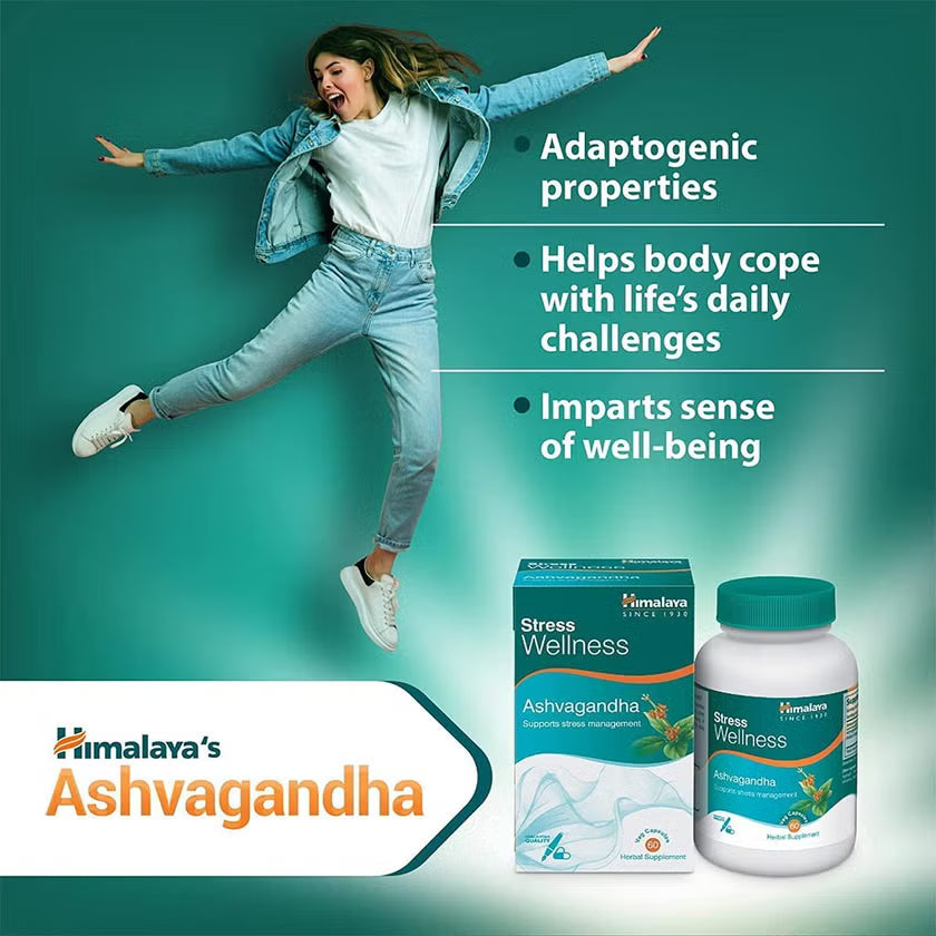 Himalaya Ashvagandha Capsules 120 's