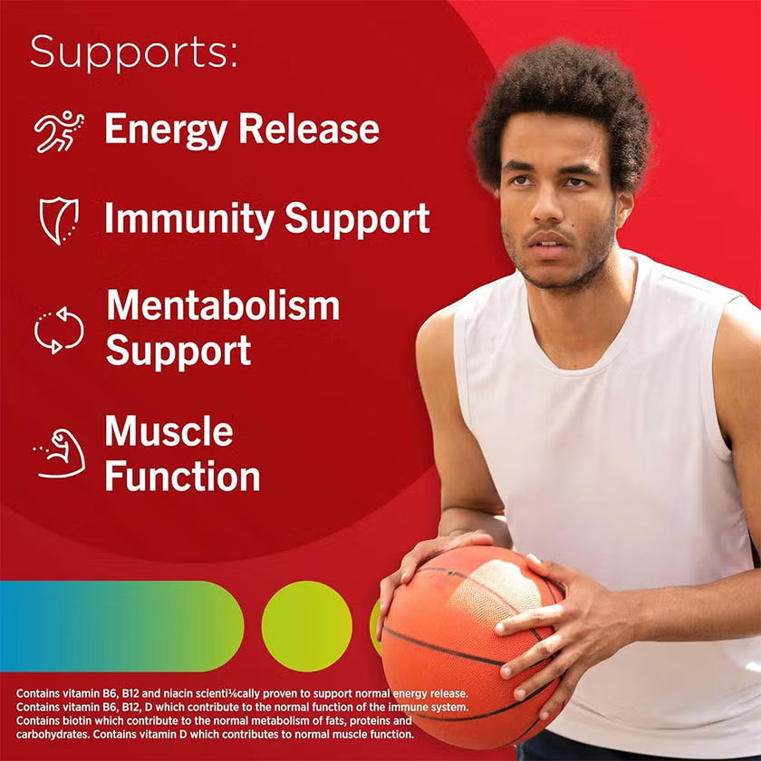 Centrum Adult MultiGummies For Energy Release, Mixed Berry Flavor, Pack of 60's