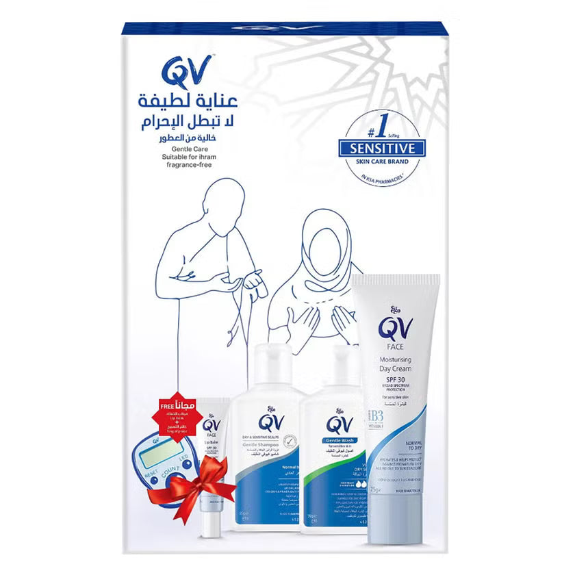 Ego QV Ihram Kit No.2 With Free QV Lip Balm & Tasbeeh Device